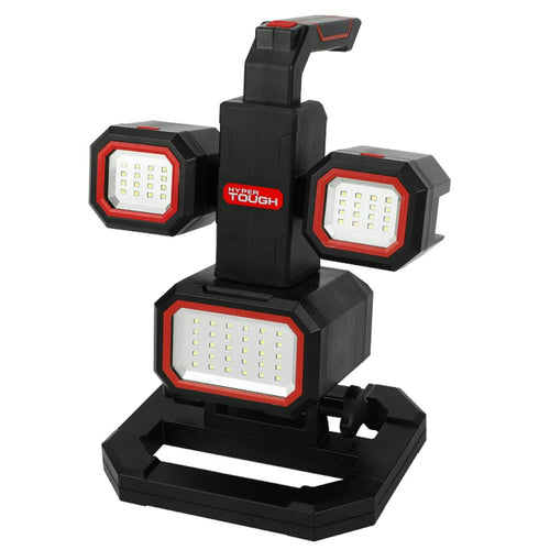 Hyper Tough 2000-Lumen LED Rechargeable Work Light & Detachable Spotlight EasyOptionXY LLC
