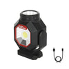 Hyper Tough 500 Lumen Rechargeable Compact Work Light, Integrated LED EasyOptionXY LLC