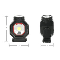 Hyper Tough 500 Lumen Rechargeable Compact Work Light, Integrated LED EasyOptionXY LLC