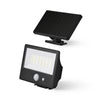 Hyper Tough Motion Sensing Outdoor Security Flood Light, Dusk to Dawn, Black, 120 ¡ã Beam Angle, 800 Lumens, Solar Power EasyOptionXY LLC