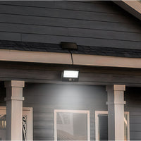 Hyper Tough Motion Sensing Outdoor Security Flood Light, Dusk to Dawn, Black, 120 ¡ã Beam Angle, 800 Lumens, Solar Power EasyOptionXY LLC