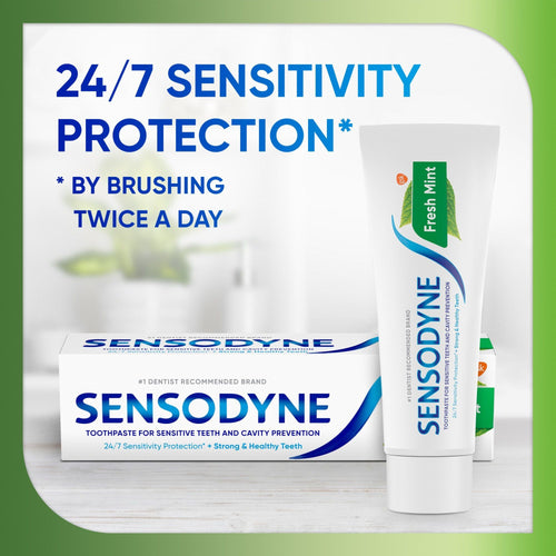 Sensodyne Cavity Prevention Sensitive Toothpaste; 4 oz EasyOptionXY LLC