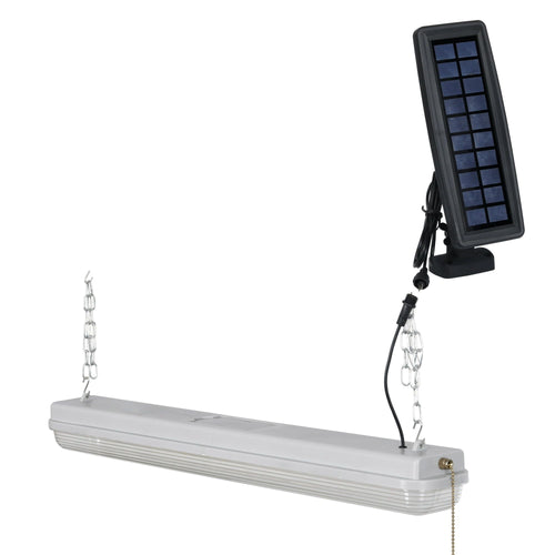 HyperTough 1000 Lumen Solar Shop Light and Shed Work Light EasyOptionXY LLC