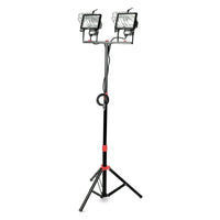 Hyper Tough 1000W Halogen 2 Light Corded Tripod Mounted Portable Work Light, 7625 EasyOptionXY LLC