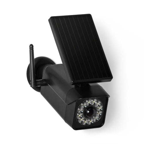 Hyper Tough Solar Motion Security Light, Simulated Camera, Black, 120¡ã Beam Angle, 800 Lumens EasyOptionXY LLC