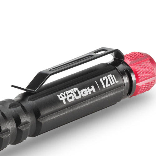 Hyper Tough 120LM LED Pen Light, 2 AAA Batteries Included, Black EasyOptionXY LLC
