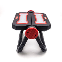 Hyper Tough 1000 Lumen Led Work Light, Folding Stand, Black, Red, Plastic EasyOptionXY LLC