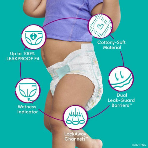 Pampers Cruisers Active Fit Taped Diapers Size 6, 52 Count EasyOptionXY LLC