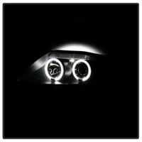 Spyder BMW Z4 03-08 Projector Headlights Halogen Model Only - LED Halo Black PRO-YD-BMWZ403-HL-BK OffRoadUSA.com