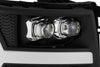 AlphaRex 07-13 Chevrolet Silverado NOVA-Series LED Projector Headlights Black OffRoadUSA.com