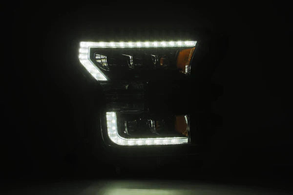 AlphaRex 15-17 Ford F150 / 17-20 F150 Raptor NOVA-Series LED Projector Headlights Chrome