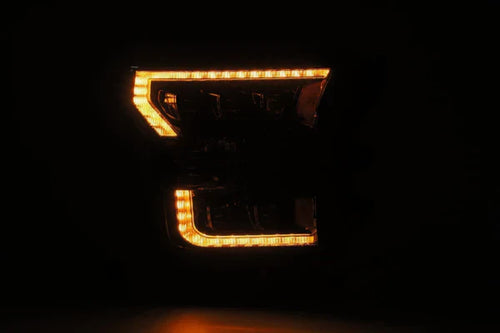 AlphaRex 15-17 Ford F150 / 17-20 F150 Raptor NOVA-Series LED Projector Headlights Chrome OffRoadUSA.com