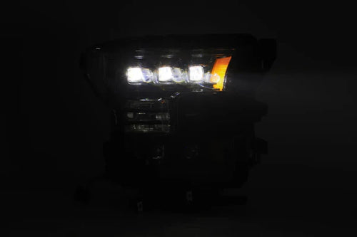 AlphaRex 15-17 Ford F150 / 17-20 F150 Raptor NOVA-Series LED Projector Headlights Chrome OffRoadUSA.com