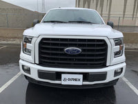 AlphaRex 15-17 Ford F150 / 17-20 Ford F150 Raptor LUXX-Series LED Projector Headlights Jet Black OffRoadUSA.com