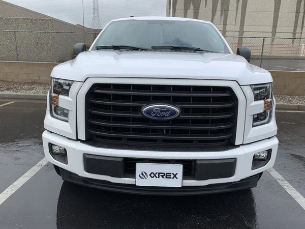 AlphaRex 15-17 Ford F150 PRO-Series Halogen Projector Headlights Black