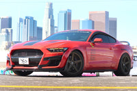 AlphaRex 15-17 Ford Mustang/18-20 Mustang Shelby GT350/GT500 MK II NOVA-Series LED Projector Headlights Alpha-Black OffRoadUSA.com