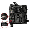 AlphaRex 15-19 Chevrolet Silverado 2500HD/3500HD LUXX-Series LED Projector Headlights Chrome OffRoadUSA.com