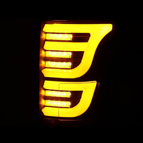 AlphaRex 15-20 Ford F150 LUXX-Series LED Tail Lights Black OffRoadUSA.com