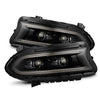 AlphaRex 15-23 Dodge Charger LUXX-Series LED Projector Headlights Alpha-Black OffRoadUSA.com