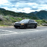 AlphaRex 15-23 Dodge Charger LUXX-Series LED Projector Headlights Alpha-Black OffRoadUSA.com