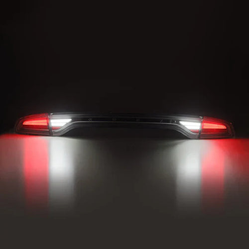 AlphaRex 15-23 Dodge Charger MKII NOVA-Series Prismatic LED Tail Lights Smoke OffRoadUSA.com