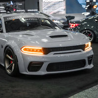 AlphaRex 15-23 Dodge Charger NOVA-Series LED Projector Headlights Black OffRoadUSA.com