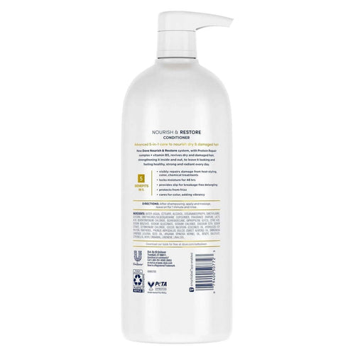 Dove Nourish and Restore 5-in-1 Conditioner (33.8 Fluid Ounce) EasyOptionXY LLC