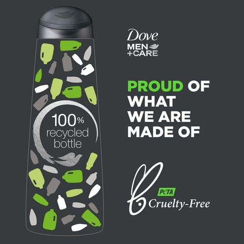 Dove Men+Care Fortifying 2-in-1 Shampoo and Conditioner Fresh & Clean with Caffeine, 12 oz EasyOptionXY LLC