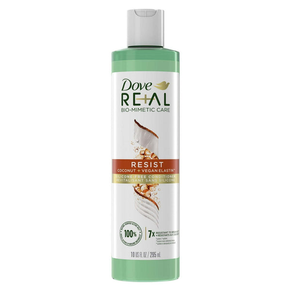 Dove Real Bio-Mimetic Care Daily Conditioner with Vegan Elastin, Coconut, 10 fl oz EasyOptionXY LLC