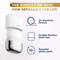 Dove 0% Aluminum Women's Deodorant Refill, Cucumber and Green Tea, 1.13 oz EasyOptionXY LLC