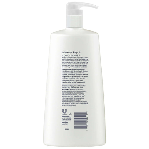 Dove Nutritive Solutions Conditioner with Pump Intensive Repair 25.4 oz EasyOptionXY LLC