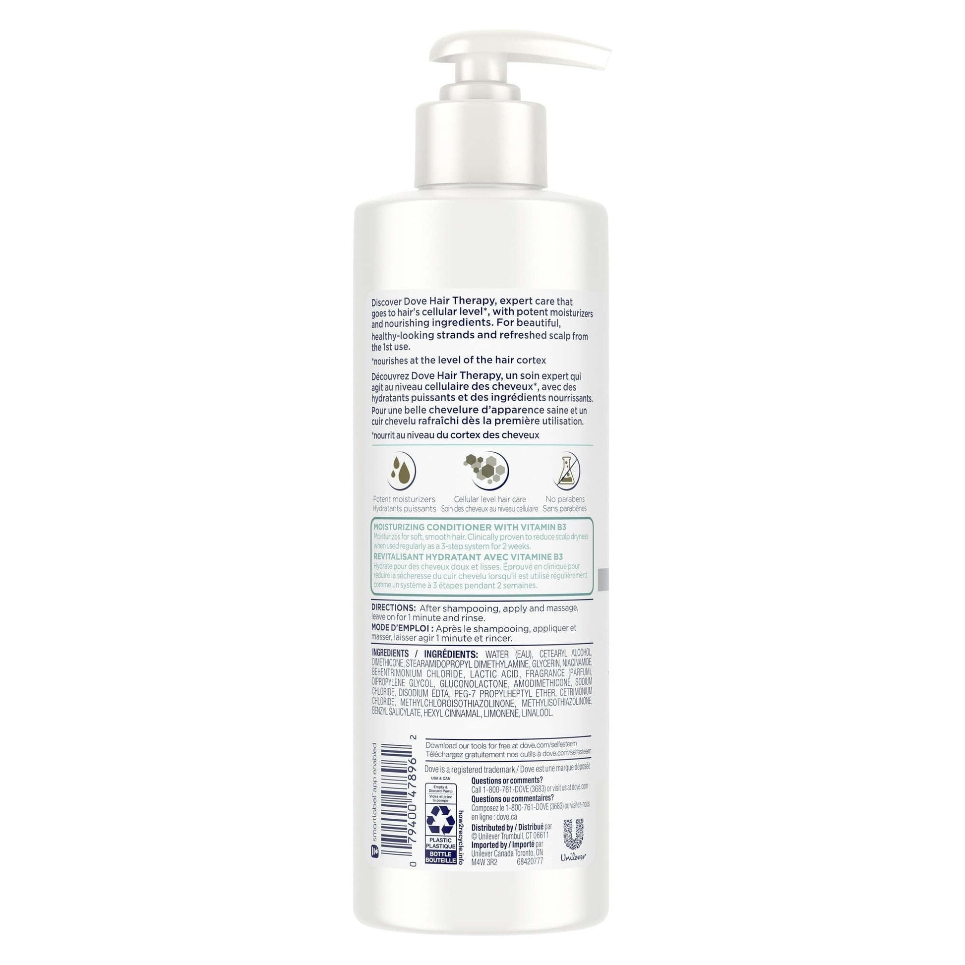 Dove Hair Therapy Dry Scalp Care Moisturizing Conditioner 13.5 fl oz EasyOptionXY LLC
