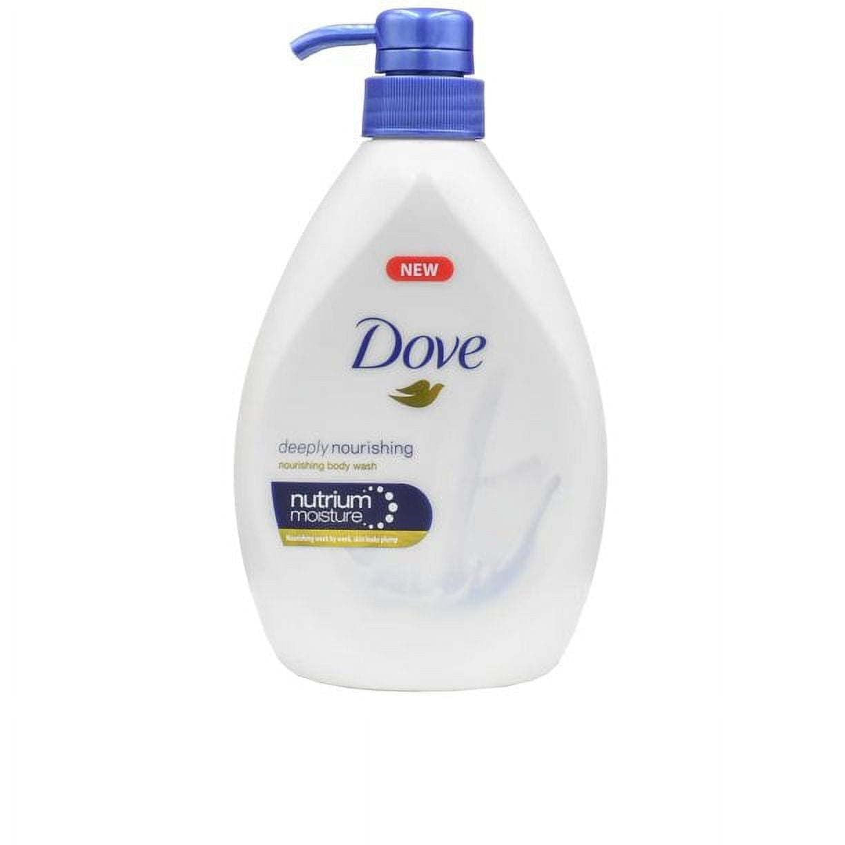 Dove Body Wash, Two with Pump, Plant Based, Nourishing - 500 ML (16.9 fl Ounce) - International Version EasyOptionXY LLC