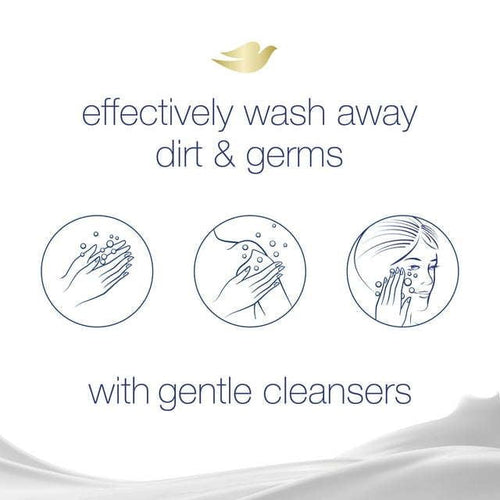 Dove Beauty Bar Original Gentle Skin Cleanser Made With 1/4 Moisturizing Cream 3.75 oz 8 Bars EasyOptionXY LLC