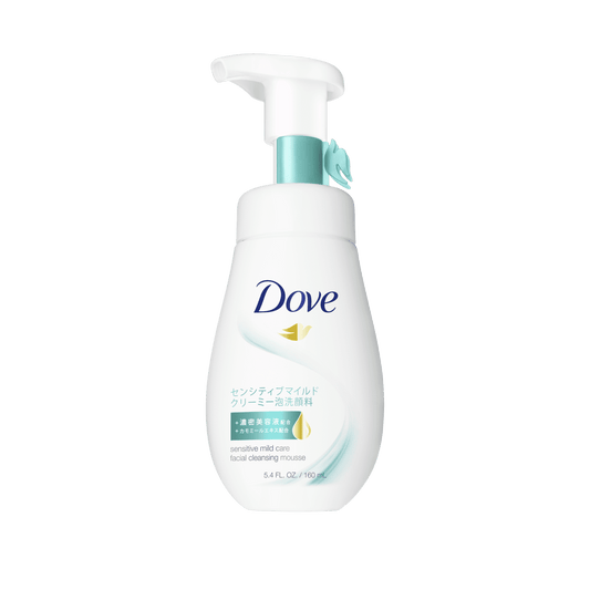 Dove Beauty Serum Facial Cleansing Mousse For Delicate And Sensitive Skin 160ml EasyOptionXY LLC