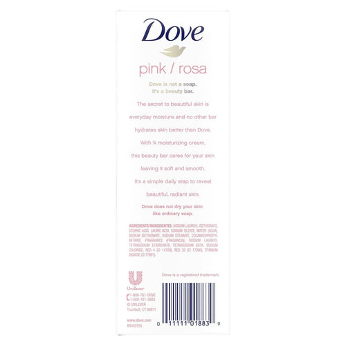 Dove Beauty Bar Soap, Pink (3.75 oz., 16 ct.) EasyOptionXY LLC