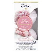Dove Nourishing Secrets Bath Bombs Peony and Rose, 2.8 oz, 2 Ct EasyOptionXY LLC