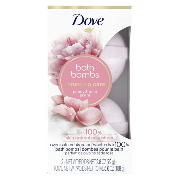Dove Nourishing Secrets Bath Bombs Peony and Rose, 2.8 oz, 2 Ct EasyOptionXY LLC