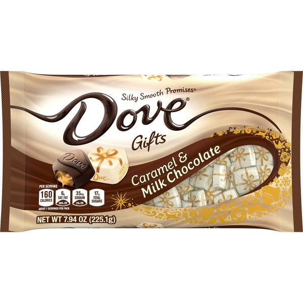 Dove Promises Caramel & Chocolate Christmas Candy- 7.94 Oz Bag EasyOptionXY LLC