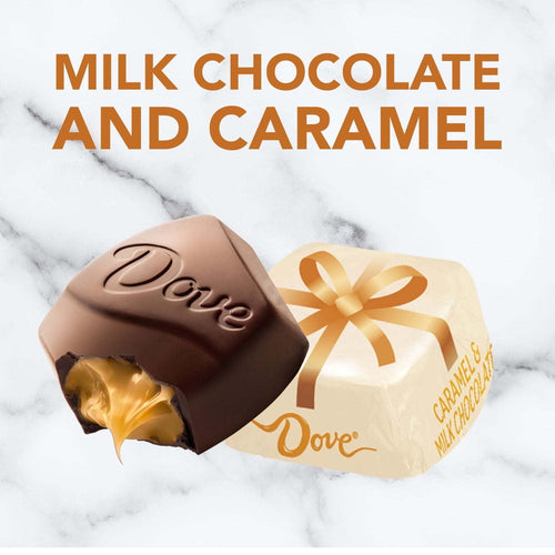 Dove Promises Caramel & Chocolate Christmas Candy- 7.94 Oz Bag EasyOptionXY LLC