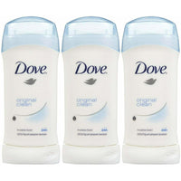 Dove Antiperspirant Deodorant Original Clean Invisible Solid, 2.6 oz, 3 Pack EasyOptionXY LLC