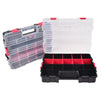 Hyper Tough Plastic Heavy-Duty Interlocking Organizer with Slide Lock 2-Pack EasyOptionXY LLC