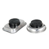 Hyper Tough 2 Pc Metal Magnetic Tray Set for Parts Organization TS07123J EasyOptionXY LLC