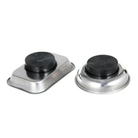 Hyper Tough 2 Pc Metal Magnetic Tray Set for Parts Organization TS07123J EasyOptionXY LLC