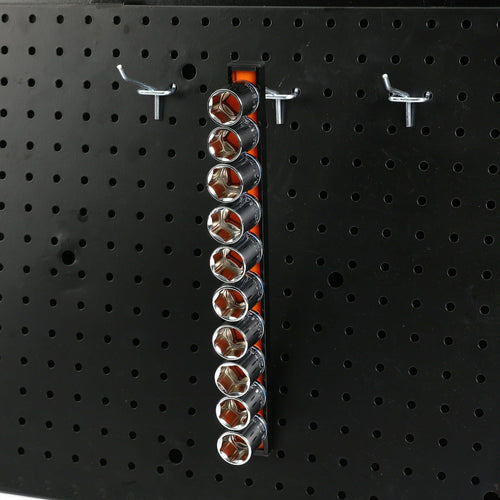 Hyper Tough 1/2-inch Drive Socket Holder for Standard and Deep Socket Organizer, Model 5817 EasyOptionXY LLC