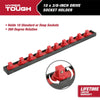 Hyper Tough 3/8-inch Aluminum Socket Organizer, Holds 10 Standard or Deep Sockets EasyOptionXY LLC