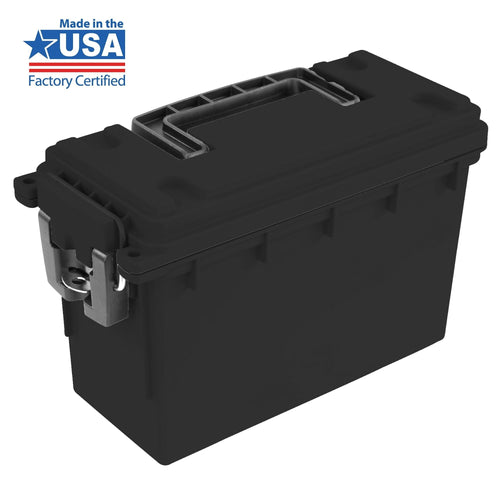 Hyper Tough Locking and Stacking Utility and Tool Box, Black Organization box EasyOptionXY LLC