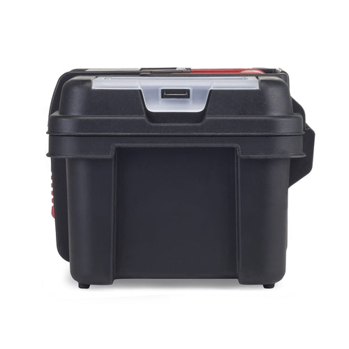Hyper Tough 13-inch Tool Box, Plastic Tool and Hardware Storage, Black EasyOptionXY LLC