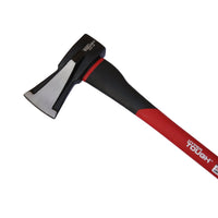 Hyper Tough 4.5lb Wood Log Splitter Axe with Red & Black Double Injection Fiberglass 34" Handle EasyOptionXY LLC