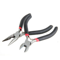 Hyper Tough 2 Piece Mini Long-Nose and Diagonal Pliers Set EasyOptionXY LLC